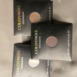 Color noir eyeshadows 3 for 15